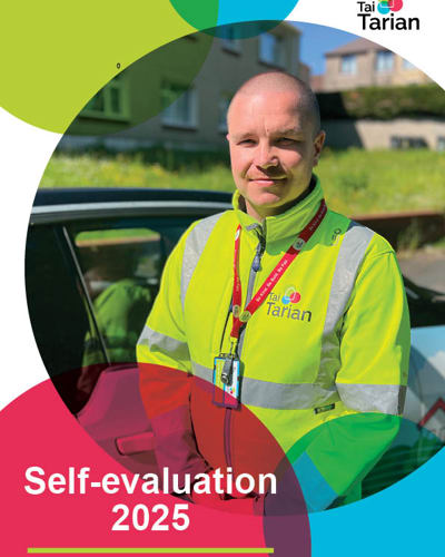 Front cover of self-evaluation document