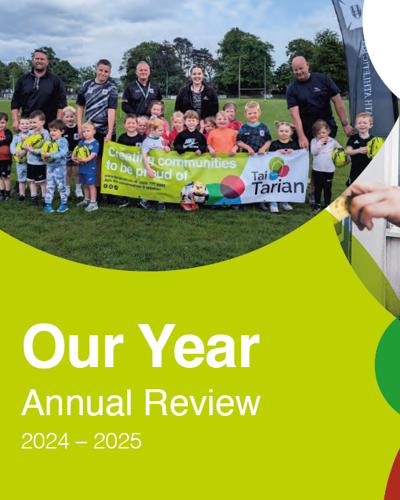 Front cover of our 2025 annual review