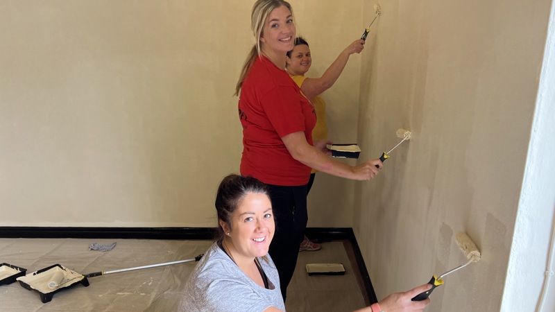 Tai Tarian staff member at a Community Challenge