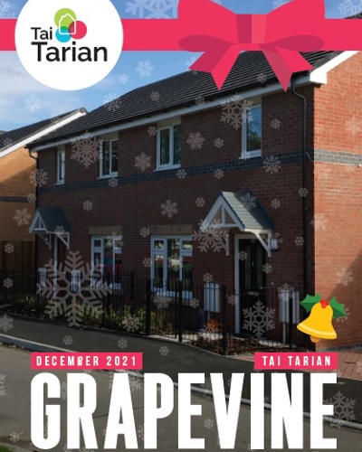 Front cover of the December 2021 edition of The Grapevine