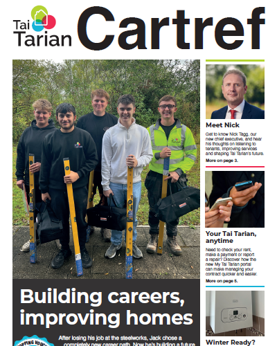 Front cover of Cartref - Autumn 2026